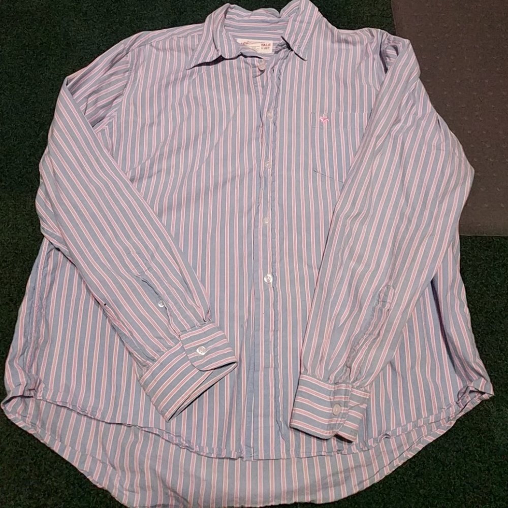 Aeropostale striped button up